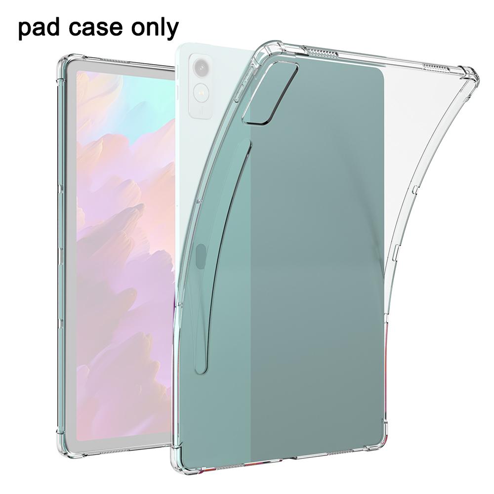 For Lenovo Xiaoxin Pad Pro 12.7 Case 2023 Clear Silicone TPU Tablet Back Cover for Lenovo Tab P12 12.7 TB370FU Funda V0D1. 