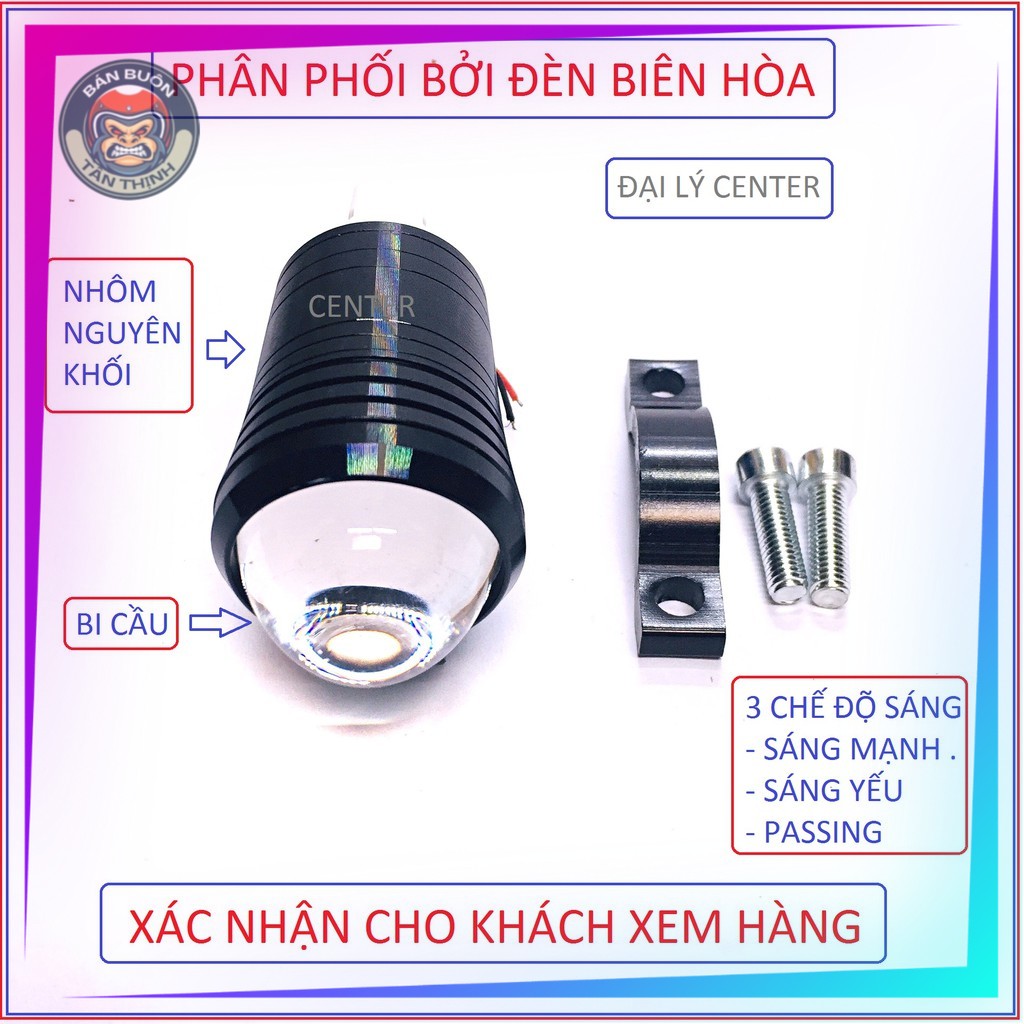 Đèn trợ sáng U1 bi cầu