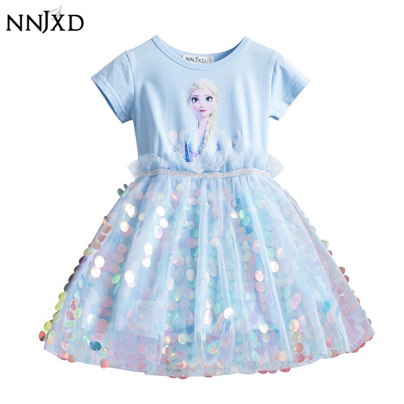 Váy thô in hình công chúa Elsa HTKids - Kidsplaza.vn