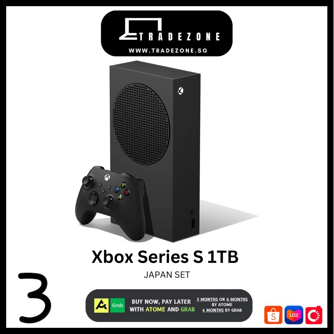 TradeZone] Xbox Series X & S Console 512GB / 1TB | Lazada Singapore