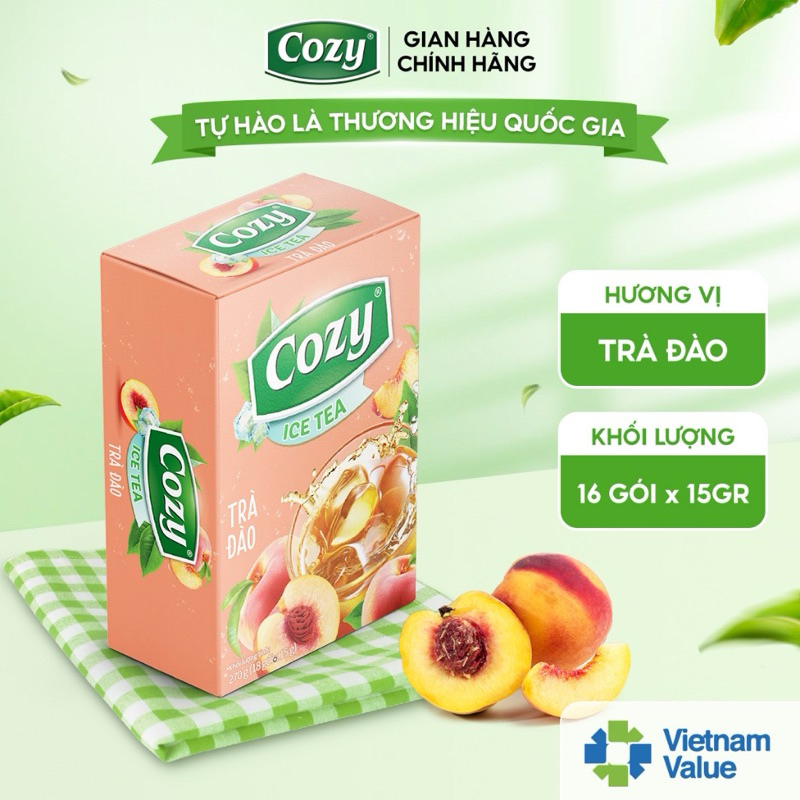 Trà cozy hoà tan các loại hương