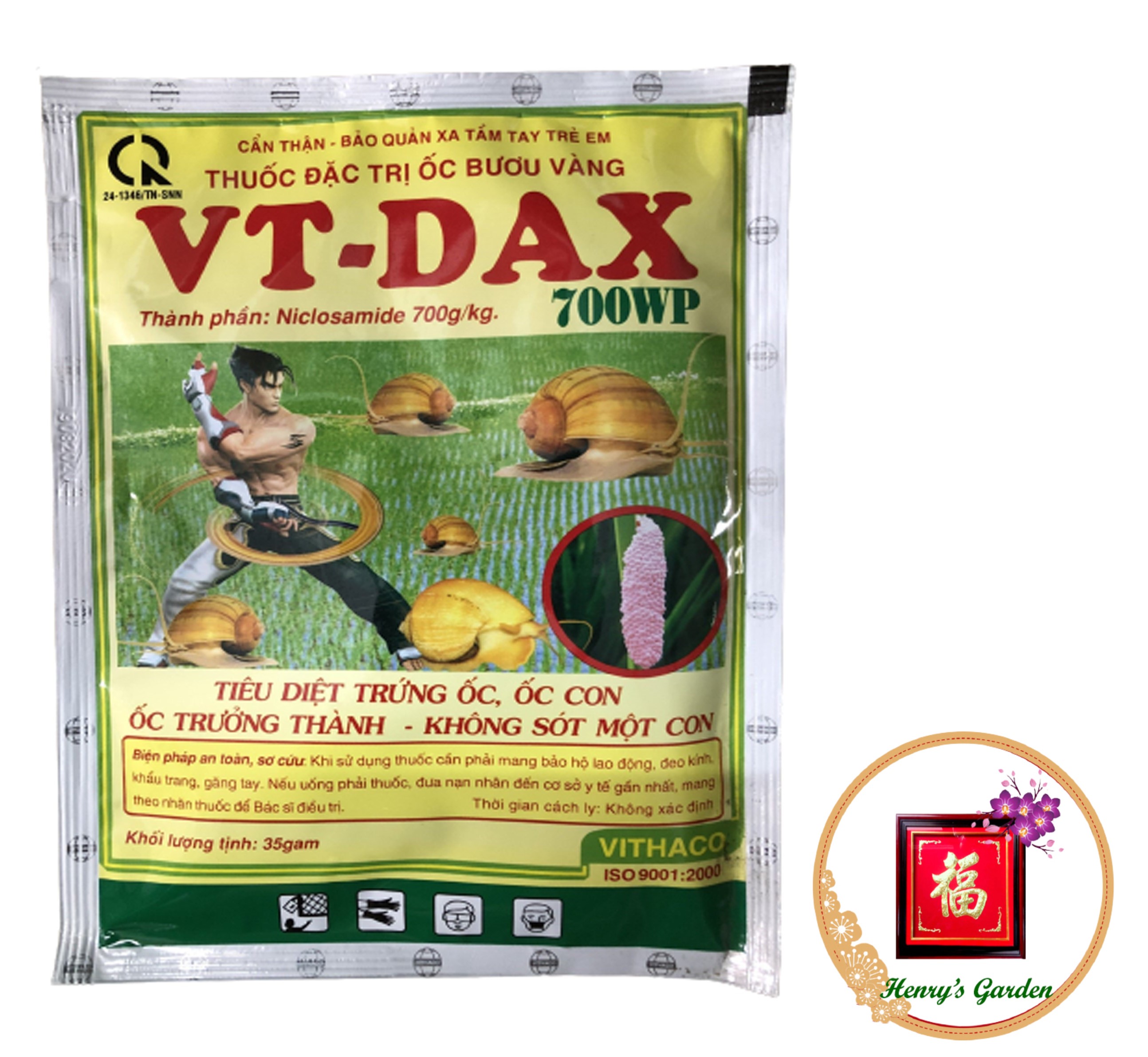 Thuốc trừ ốc bưu vàng vt-dax 700wp - #148b# 35g