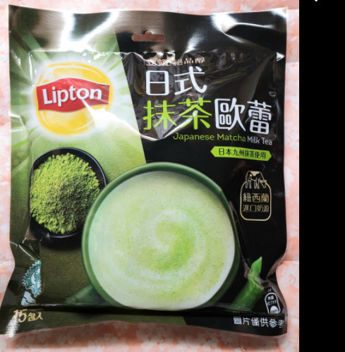 日本立顿日式抹茶欧蕾15包入