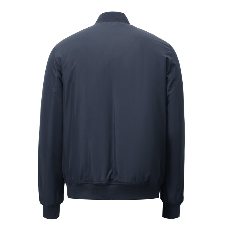 GIORDANO Men Bomber Jackets Windproof Stand Collar Padded Bomber Jackets Multi-Pocket Solid Color Casual Bomber Jackets 13072823