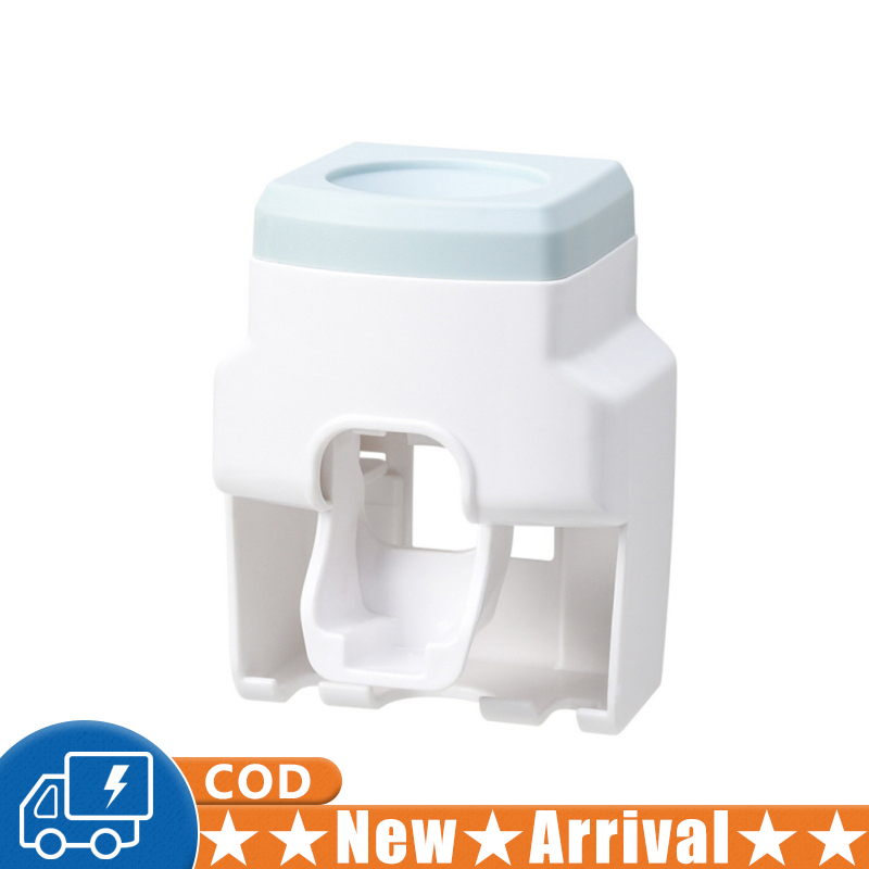 Bathroom Automatic Toothpaste Dispenser Waterproof Lazy Toothpaste Squeezer Toothbrush Holder Bathroom Products
