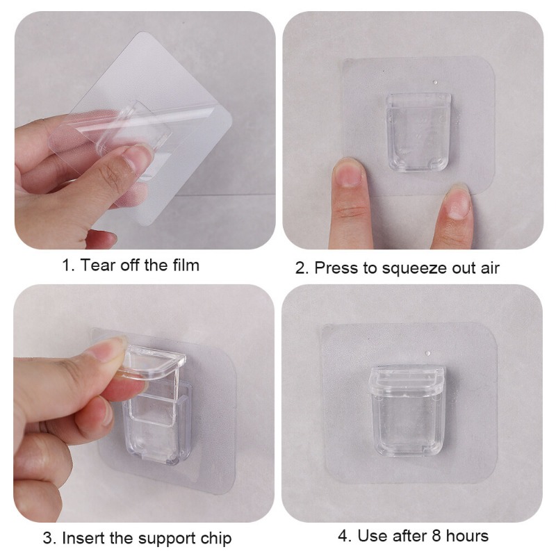 2/4PCS Cabinet Bracket Shelf Bracket Punch-Free Strong Partition Layer Fixed Hook Home Kitchen Accessories