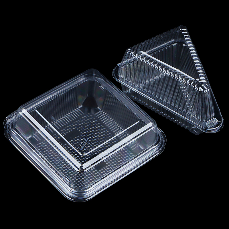 10Pcs Triangle Square Cheesecake Boxes Slice Cake Box Pie Holders Cake Boxes DIANGUI. 