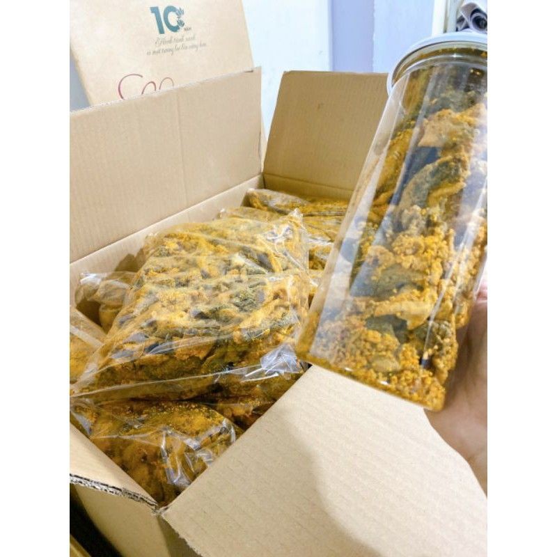 SỈ 1kg DA CÁ LẮC TRỨNG MUỐI (siêu ngon)