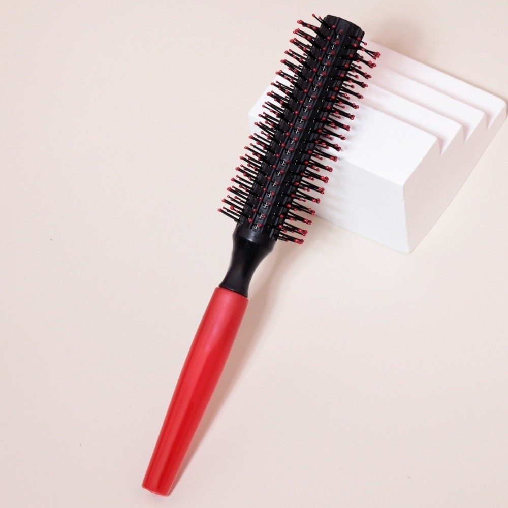 Salon Accessaries Curly Hair Styling Round Comb Anti-static Cylindrical ...