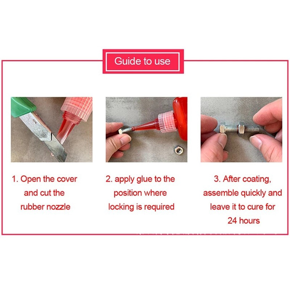 10ml Threadlocker 242 242 Medium Strength Threadlocker Brand New High Quality 【Free Shipping】