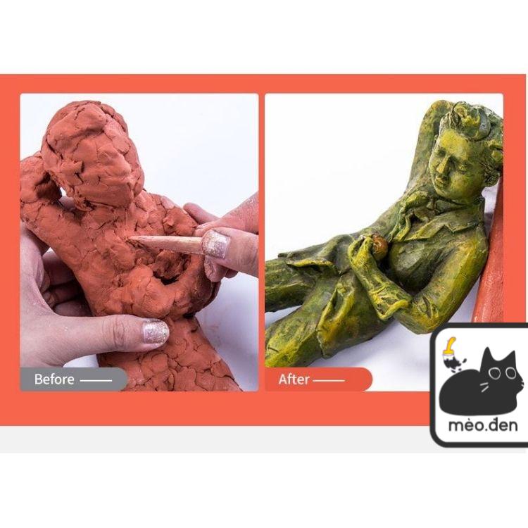 Đất Sét Tự Khô Mont Marte Tạo Hình - Họa Cụ Hakuart