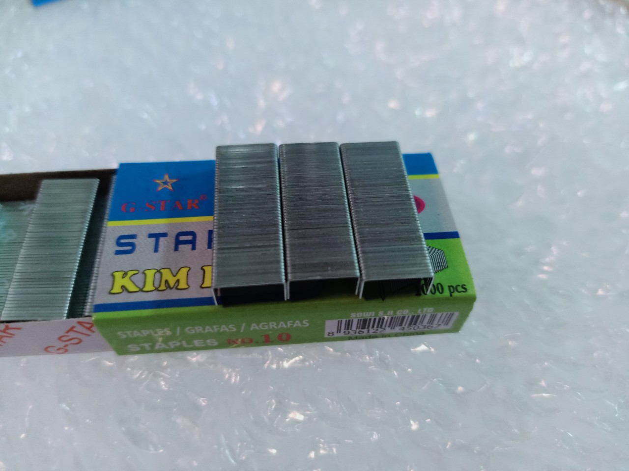 Combo 10 hộp kim bấm số 10 GSTAR No.10 (1 HỘP 1000 KIM)