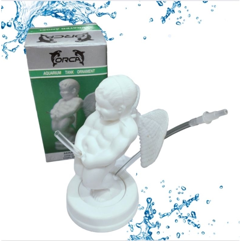 Mainan Airpump Hiasan Aquarium SIMON ANGEL Kecil