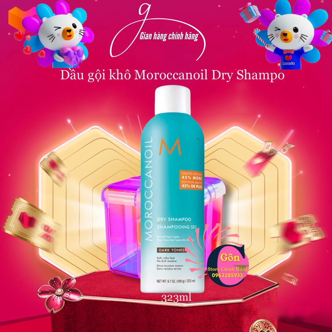 Dầu Gội Khô Moroccanoil Dry Shampoo 217ml MixASale