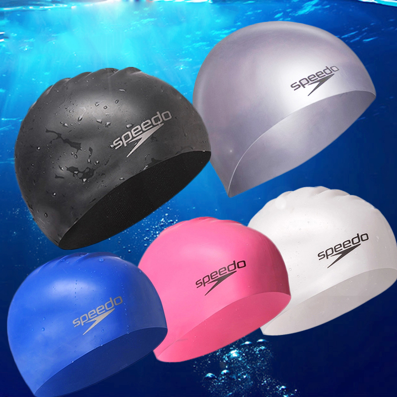 Speedo Mũ Bơi Silicon Tập Luyện Chống Nước Co Giãn Vừa Vặn Cho Cả Nam Và Nữ