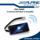 Alpine 8 Channel Car DSP Built In Amplifier Digital Signal Processor 8ch Sound Processor PXE-R600S. 