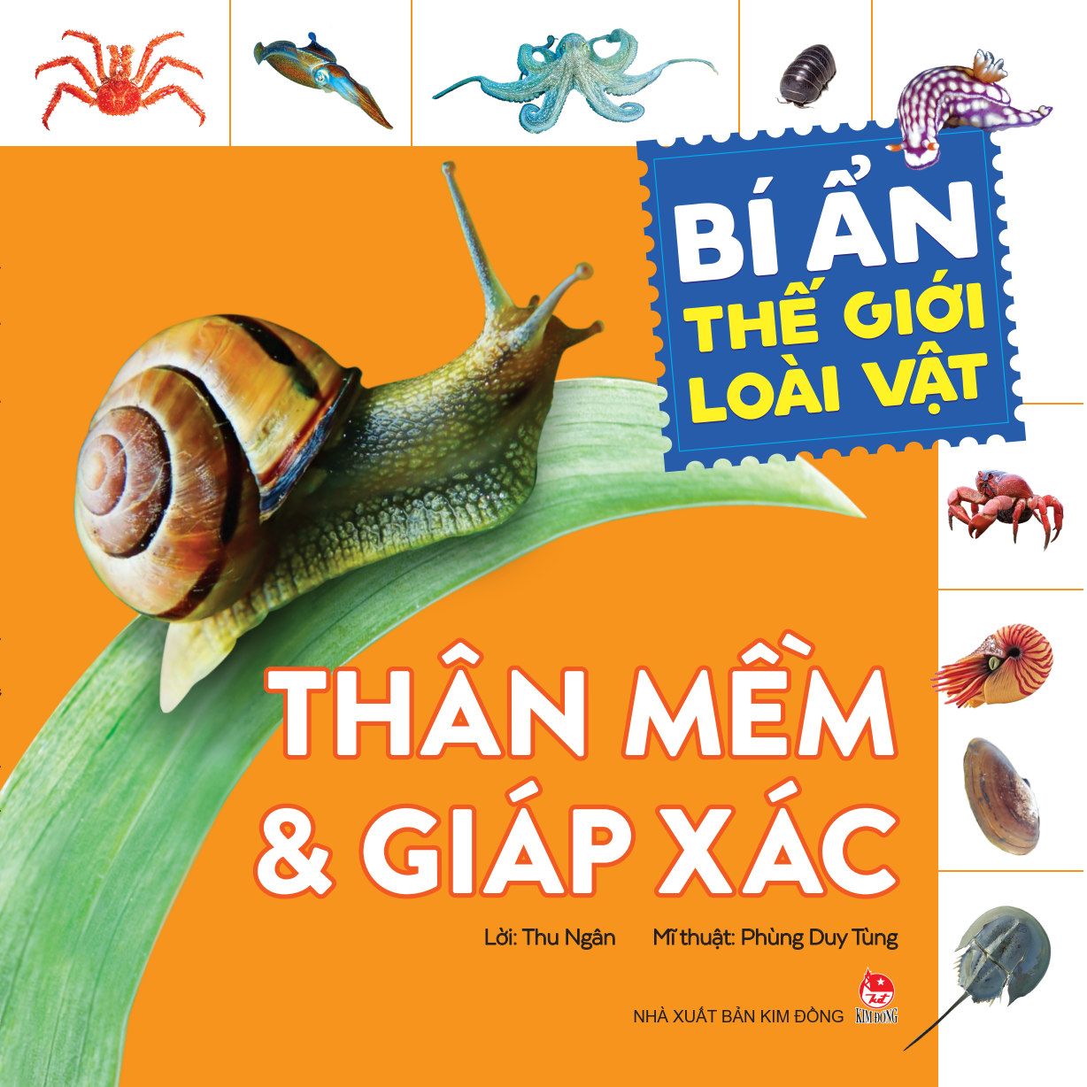 Fahasa - bí ẩn thế giới loài vật: thân mềm và giáp xác