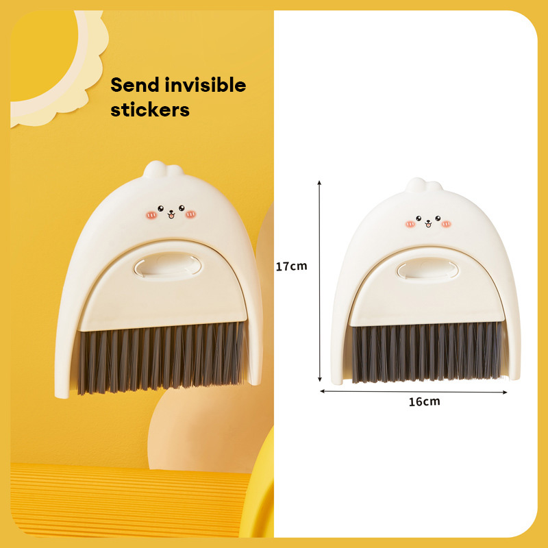 KS Children's broom combination mini cute dustpan set kindergarten baby little yellow duck toy creative and cute