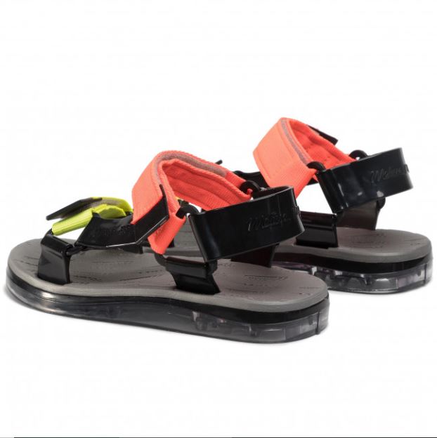 Giày sandals Melissa Papete + Rider AD - Đen