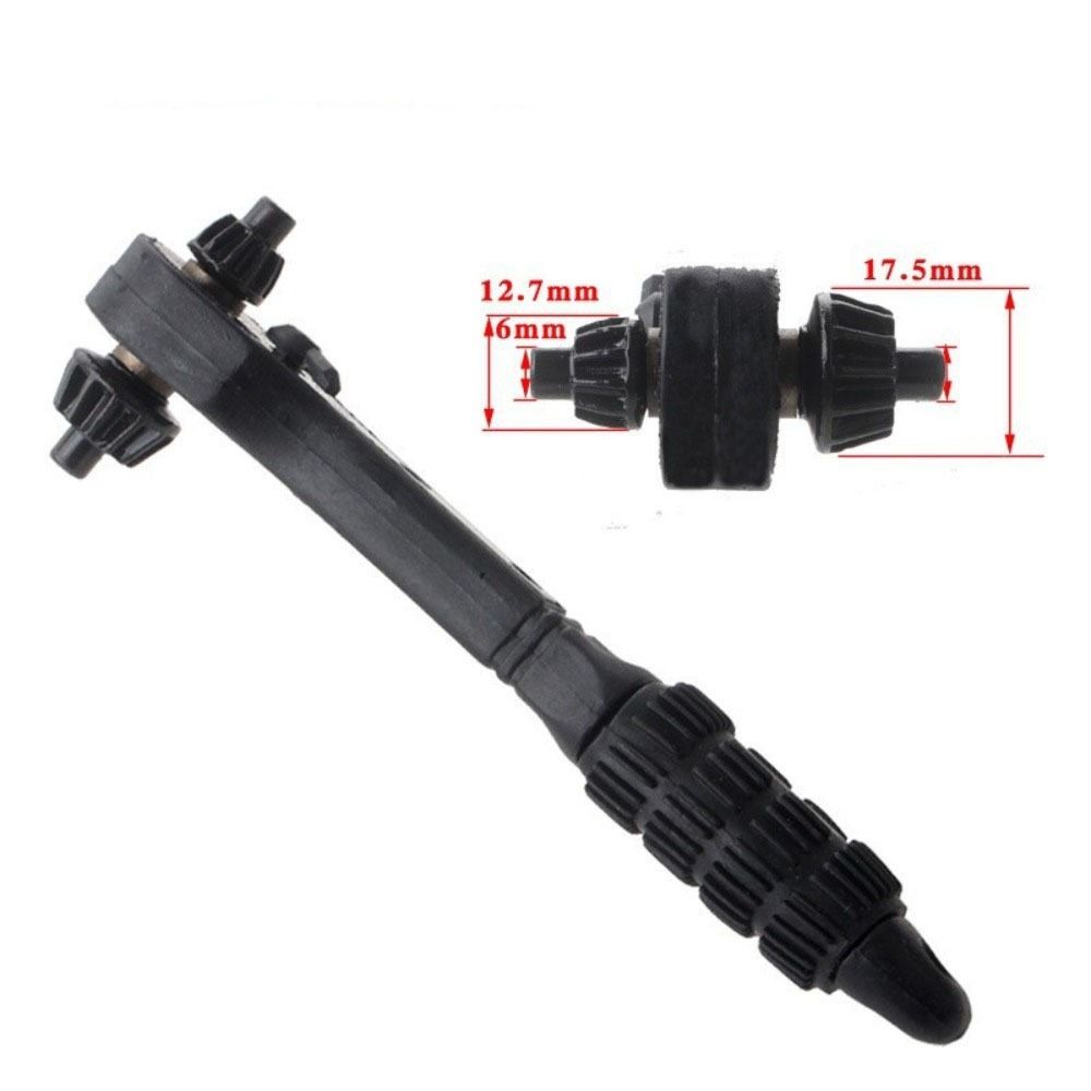 VALER Multifunction Drill Clamping Tool For Drill Bit Drill Chuck Key Ratchet Spanner Ratchet Wrench Universal Wrench Quick Ratchet Wrench
