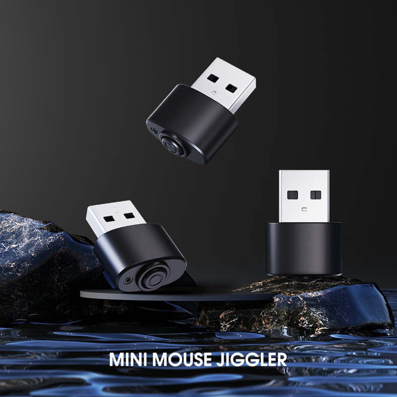 Mini Mouse Jiggler USB,Undetectable Mouse Mover Automatic Computer Mouse Mover Jiggler,Keeps Computer Awake