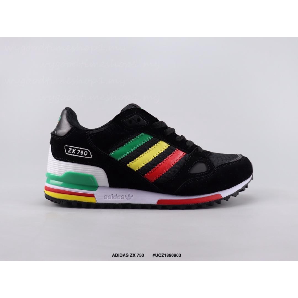 Adidas zx 750 vert best sale jaune rouge