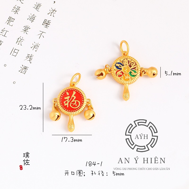 ( Sỉ chỉ từ 45K) Charm Trống khai vận #C33