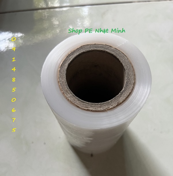 Màng PE, Màng quấn bụng, màng chít 15cm, 600gr/ cuộn
