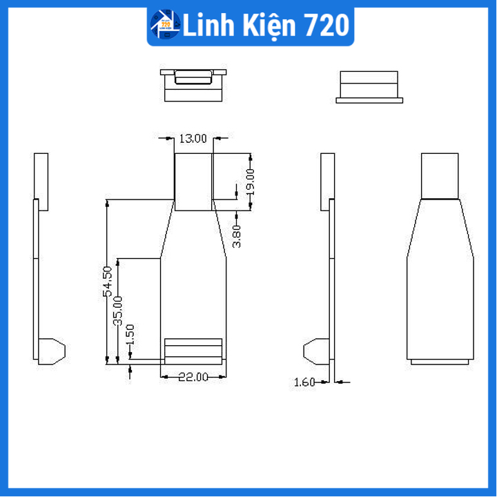 Module chuyển đổi 2 chiều USB-RS485 / USB-RS232