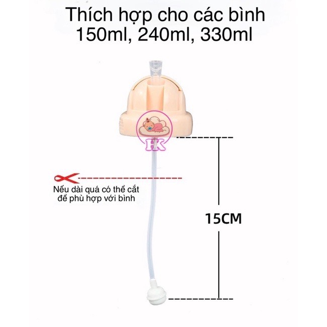 Nắp Ống Hút Dùng Cho Bình Sữa Hegen P11