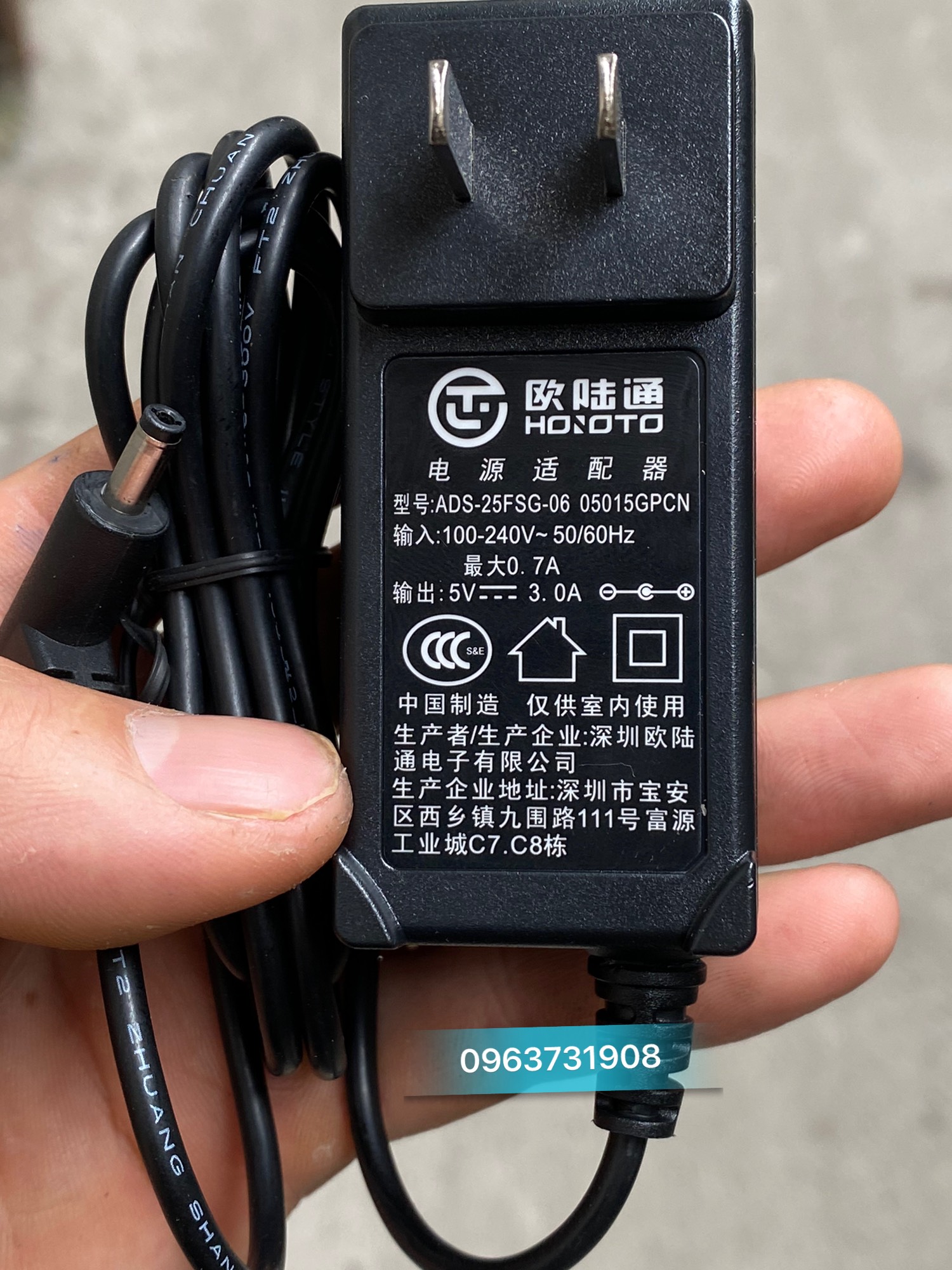 Nguồn adapter 5V 2A/3A hàng chất lượng cao