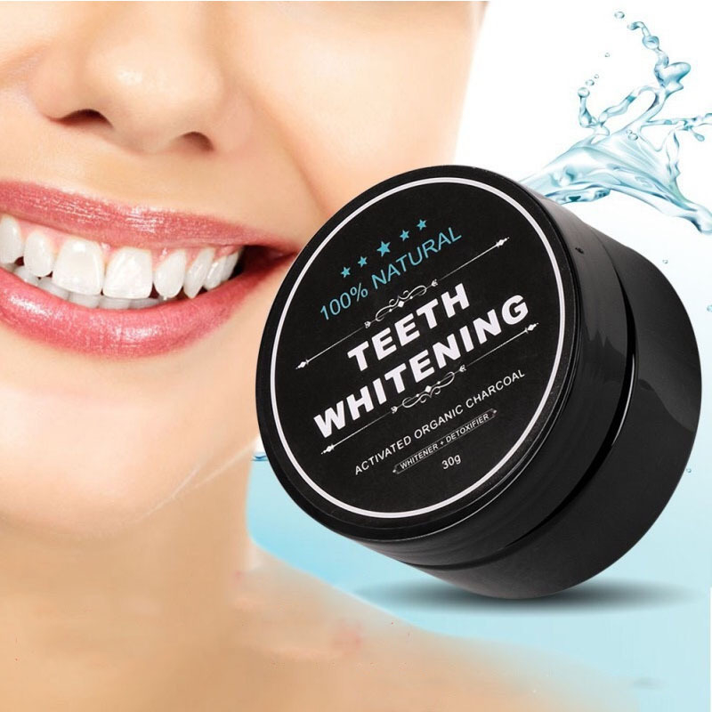 Bột Làm Trắng Răng Than Hoạt Tính,Bột rửa răng làm trắng răng
