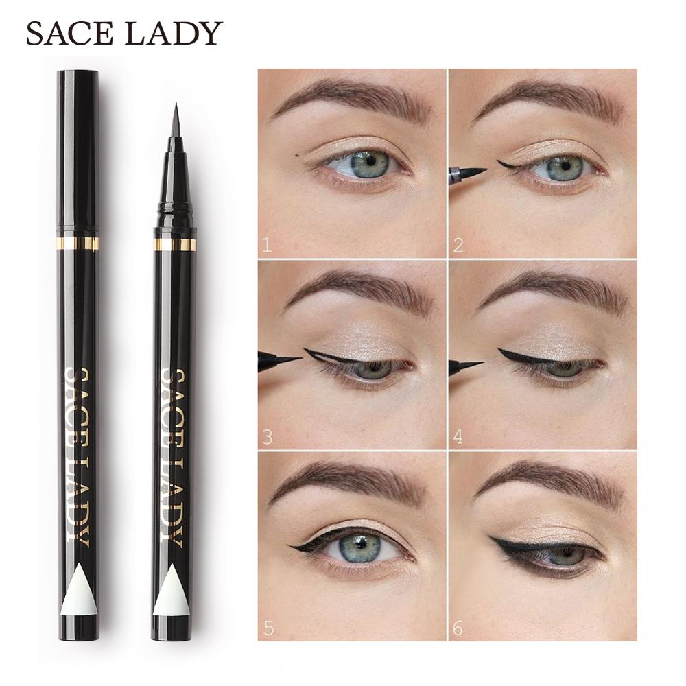 SACE%20LADY%20Liquid%20Eyeliner%20Waterproof%20Makeup%20Black%20Eye%20Liner%20Pencil%20Long%20Lasting%20Make%20Up%20Smudge-proof%20Pen%20Natural%20Brand%20Cosmetic%20-%20Image%203