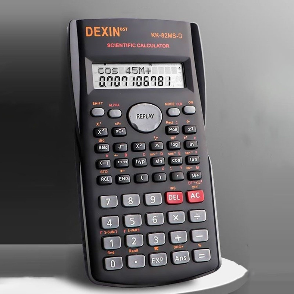Multi-purpose 12 Digits Display Scientific Calculator 2-Line Screen Big ...