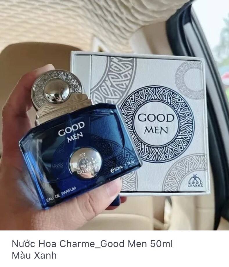 Nước Hoa Charme_Good Men 50ml Màu Xanh