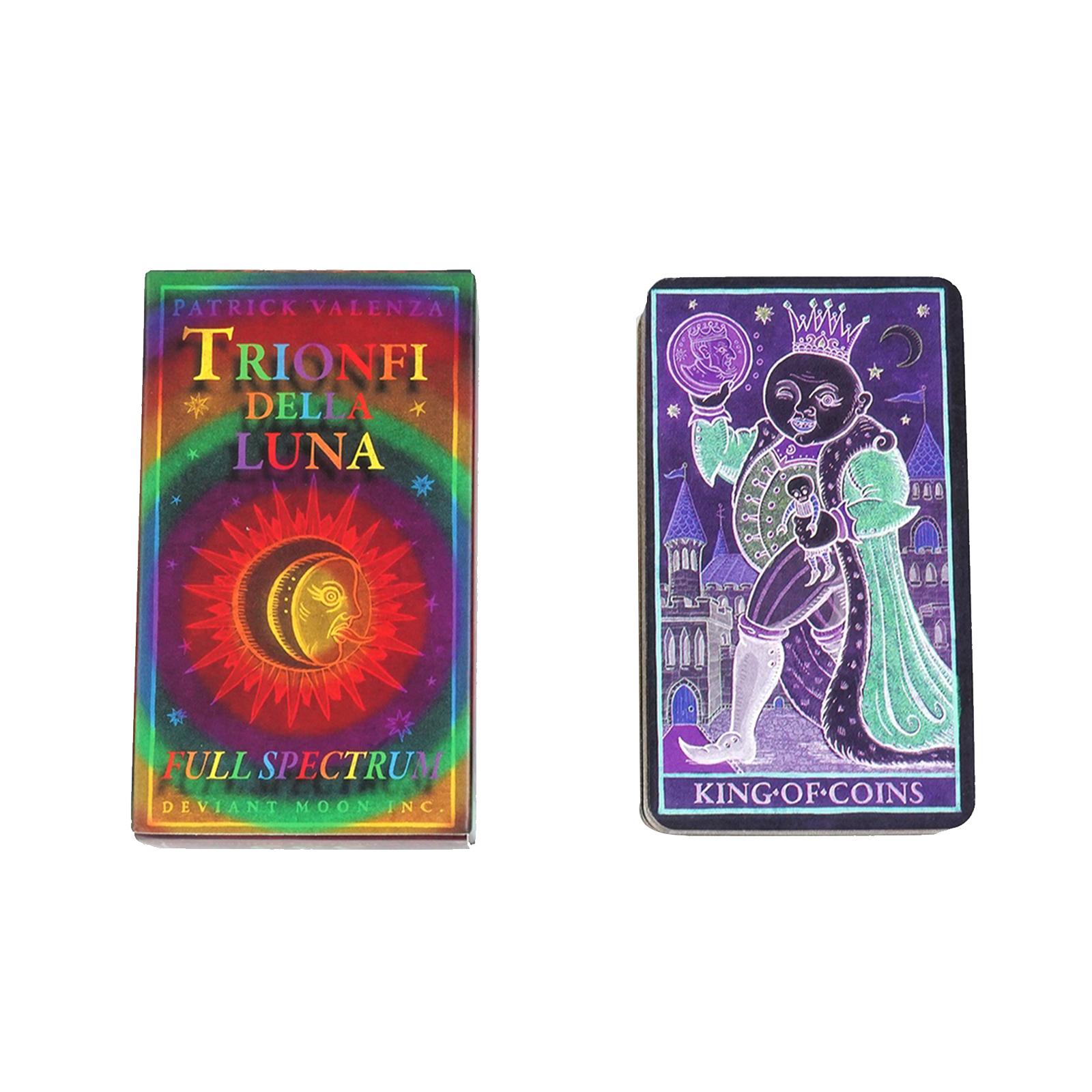 12x7 Cm Trionfi Della Luna Full Spectrum Tarot
