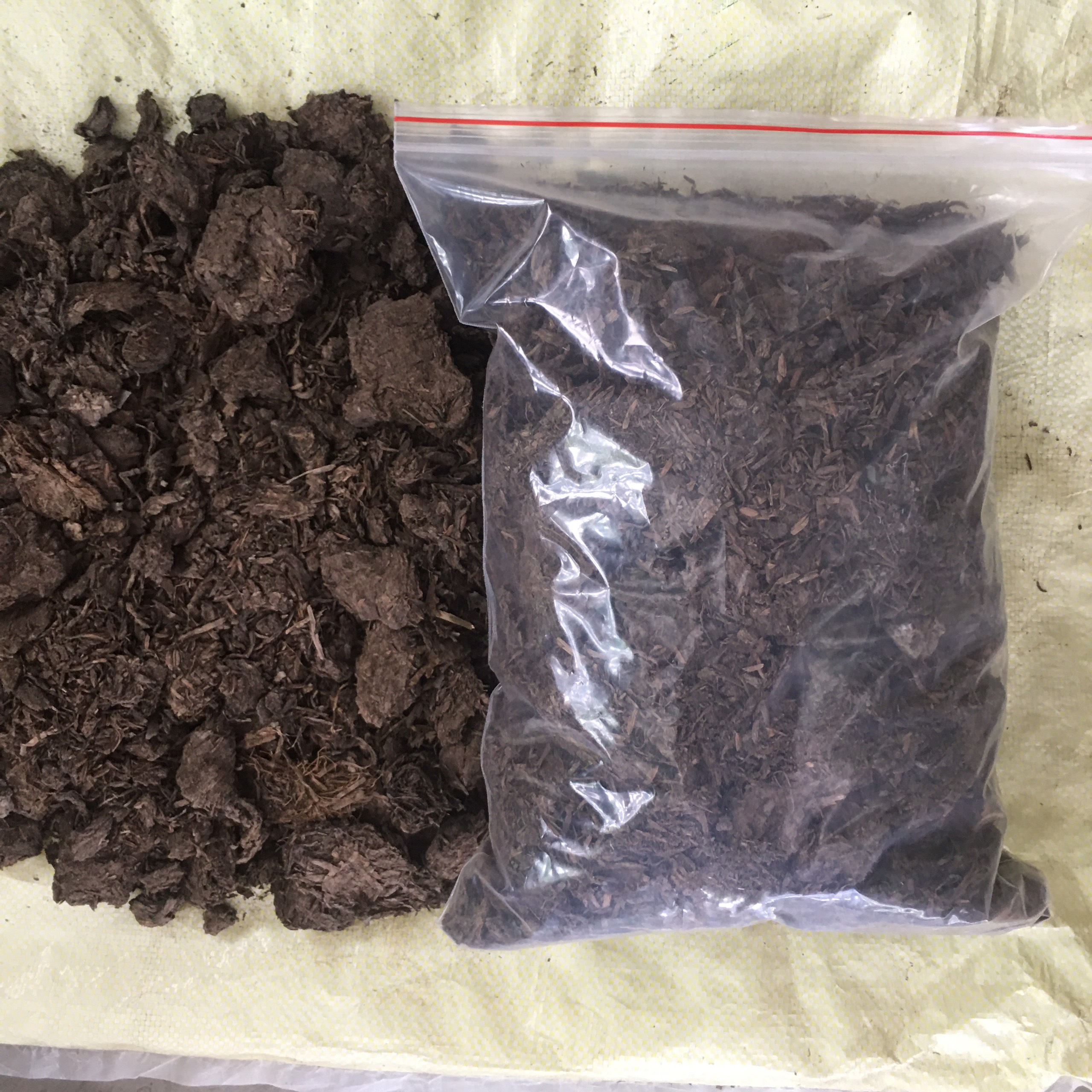 [Túi 2kg] Phân rơm mục, trồng hoa hồng trồng rau hoa kiểng