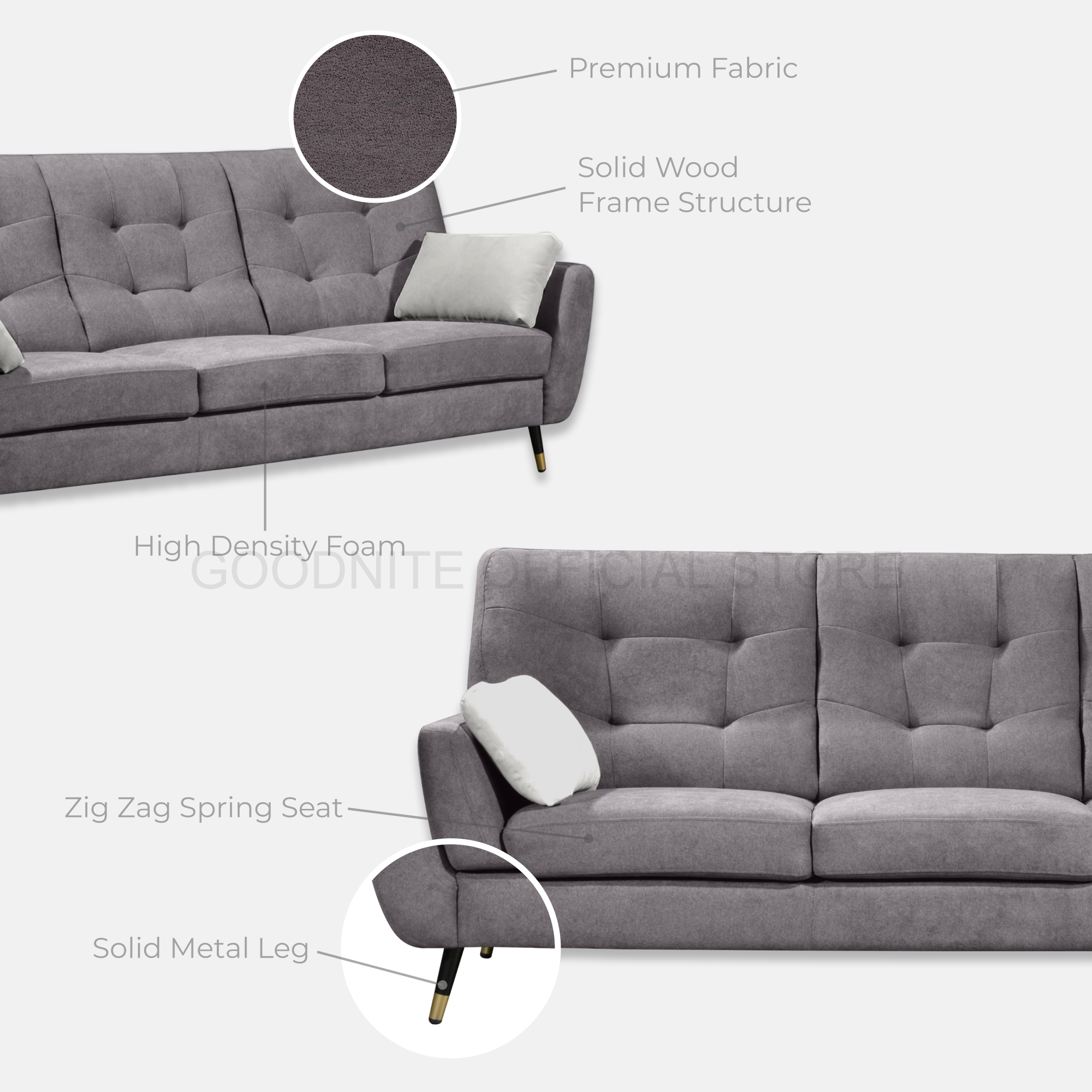 Zig Zag Spring Sofa atelieryuwa.ciao.jp