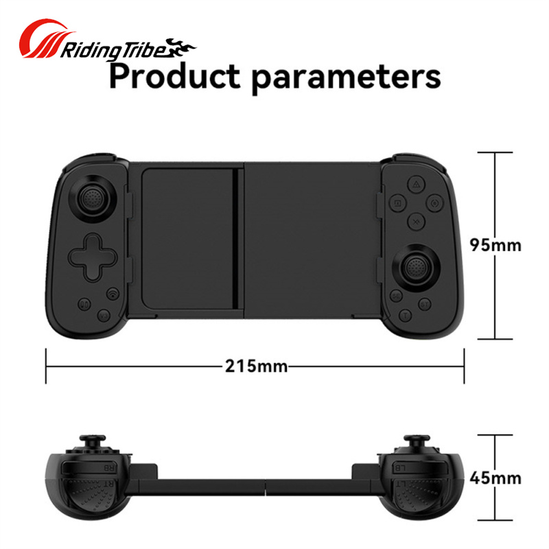 Riding Tribe D6 Wireless Stretching Extendable Gaming Controller Joystick Pad Compatible For IPhone Android Gamepad Joystick