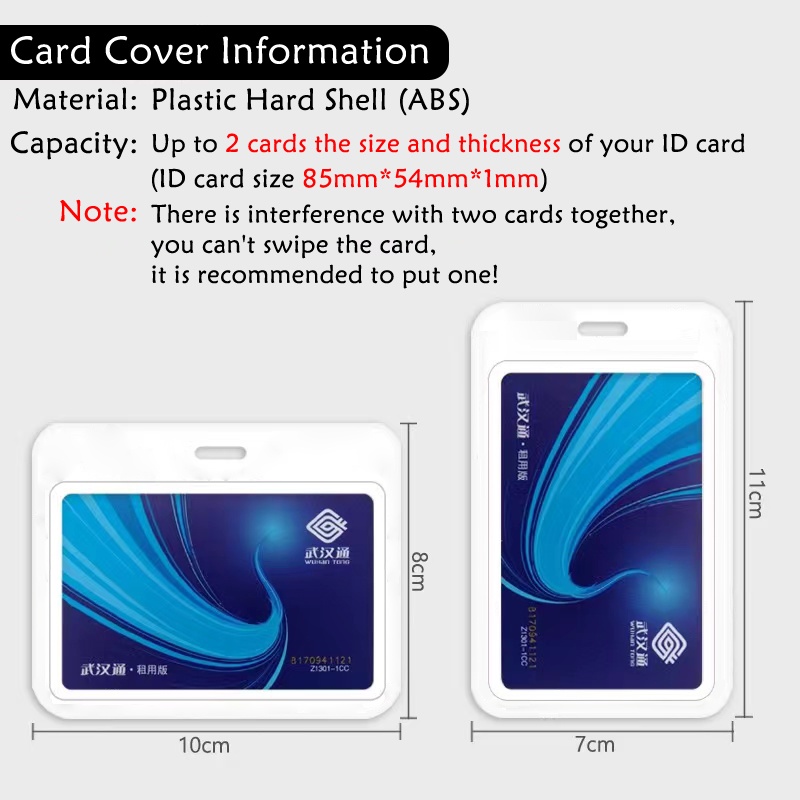 Full screen bear card cover key ring card case identification, subway bus access control campus dining access control card case