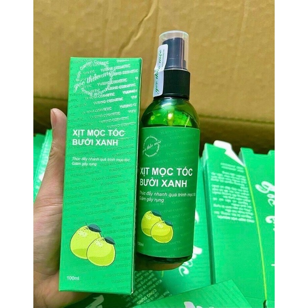 Xịt tinh dầu Bưởi xanh 100ml giúp kích thích mọc tóc