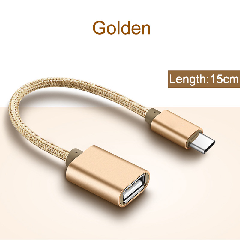 LitWorld】USB Type-C OTG Adapter Cable for Samsung Galaxy A20 A30