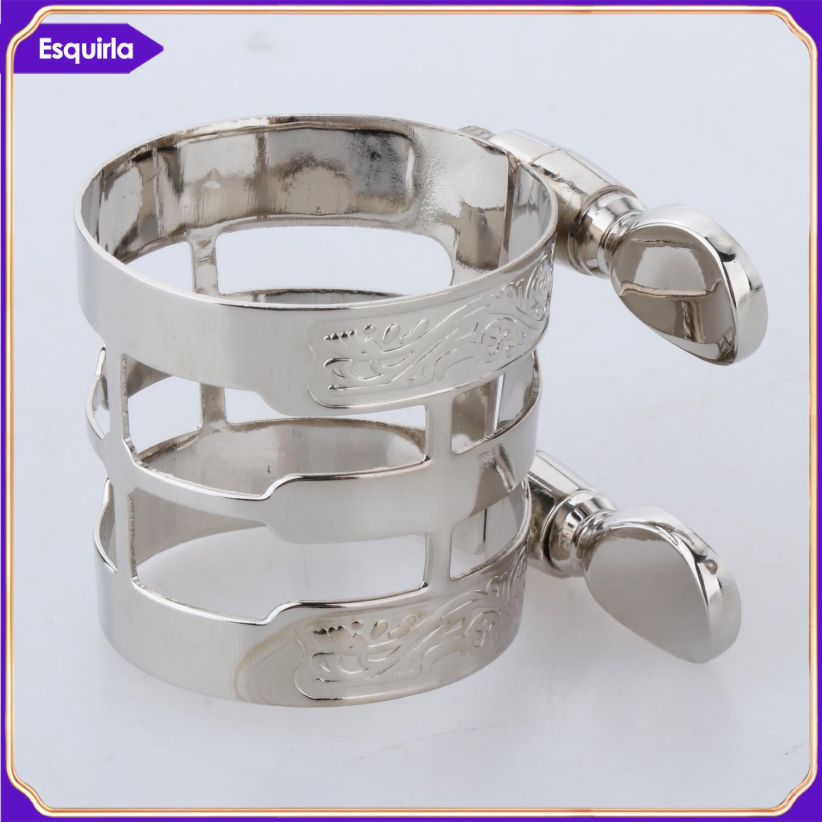 Esquirla Alto Saxophone Mouthpiece Ligature Providing Protection Flexibility Mouthpiece Clip for Saxophone Players