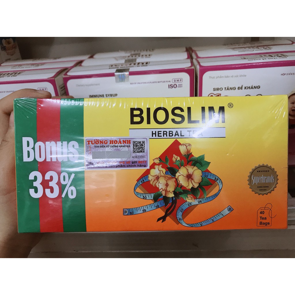 Trà Giảm Cân Bảo Tú Lệ Bioslim