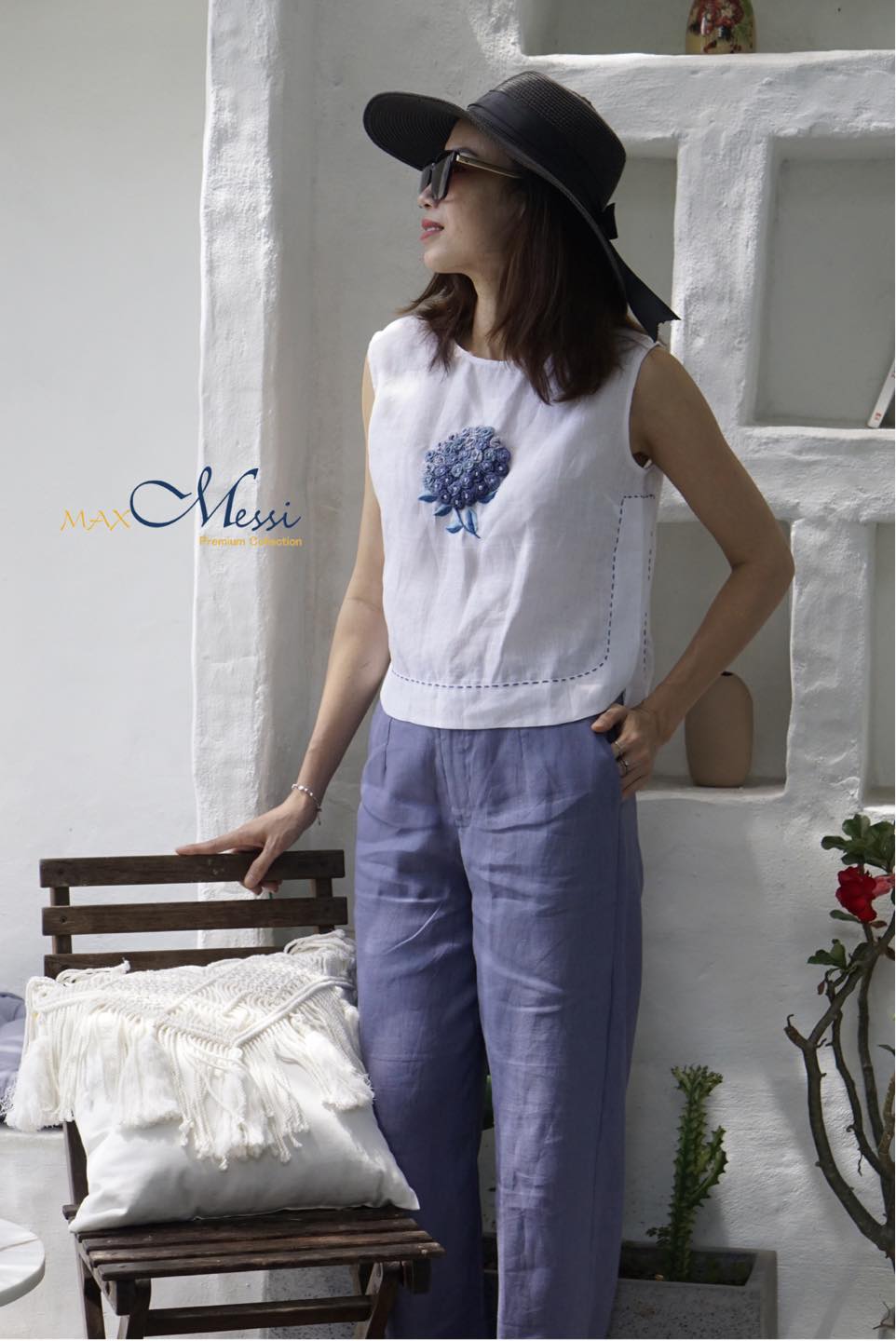 Quần linen NADIA - MaxMessi