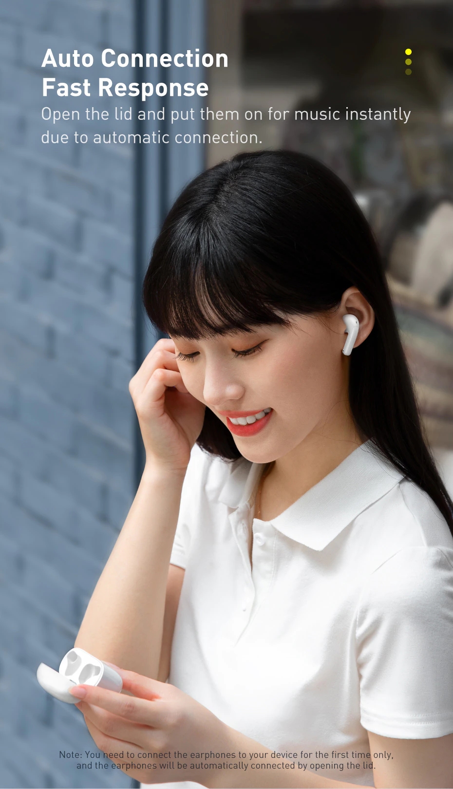 Tai nghe Baseus Earphones Bowie E3 True Wireless Earbuds