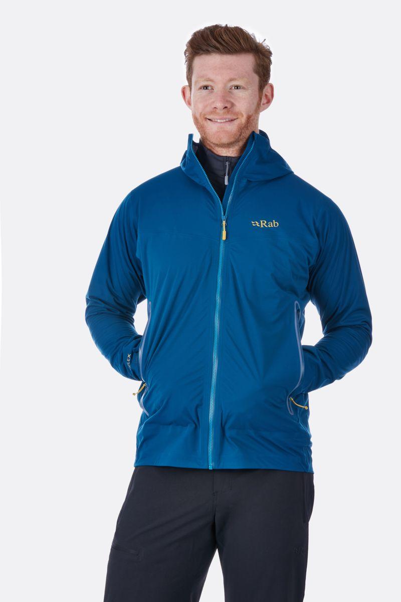 Rab kinetic plus deals jacket steel