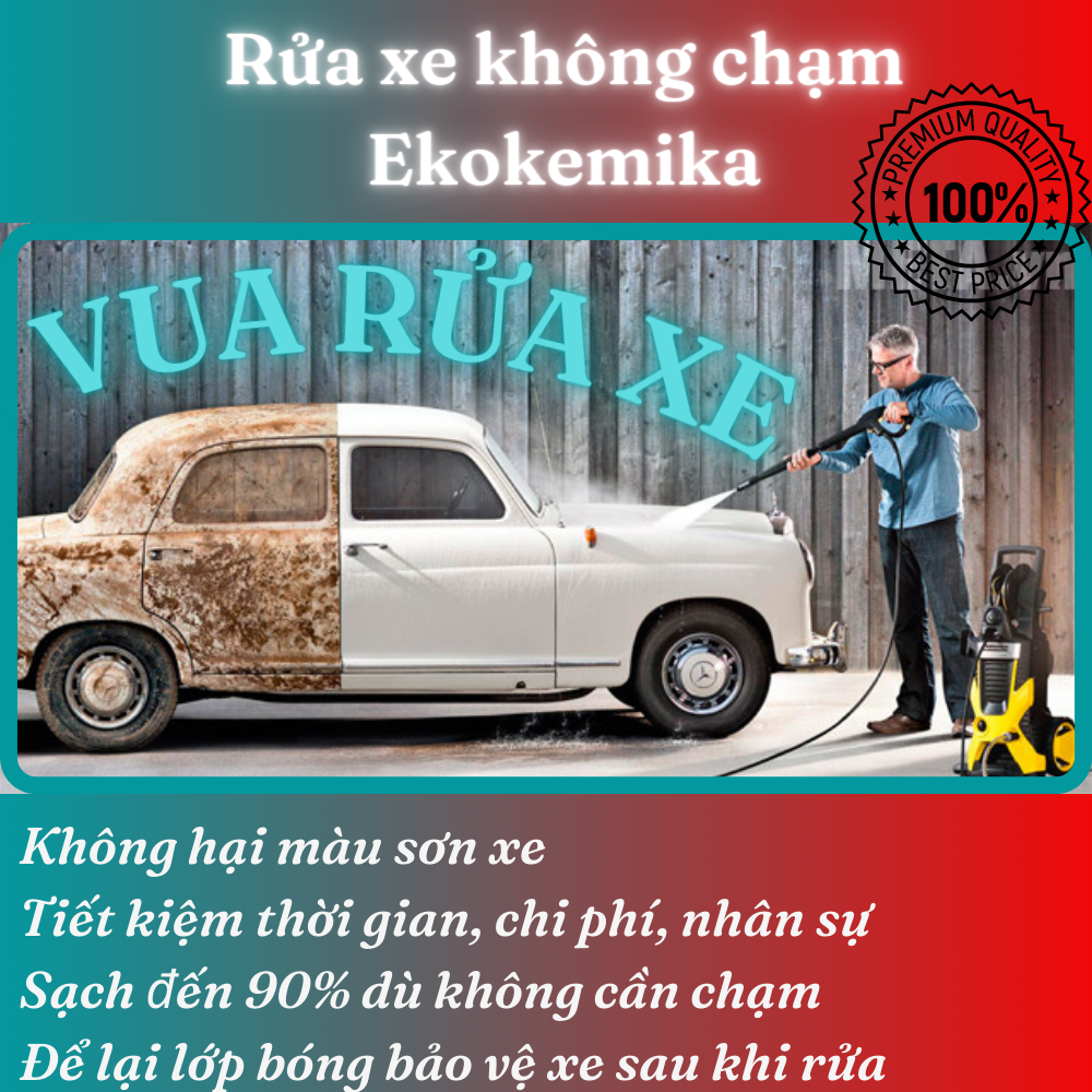 Dung Dịch Rửa Xe Không Chạm Ekokemika Bio 20