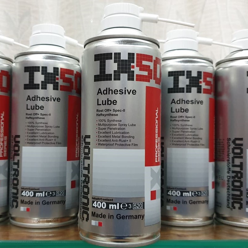 Chai dưỡng sên/xích VOLTRONIC IX50 Adhesive Lube 400ML
