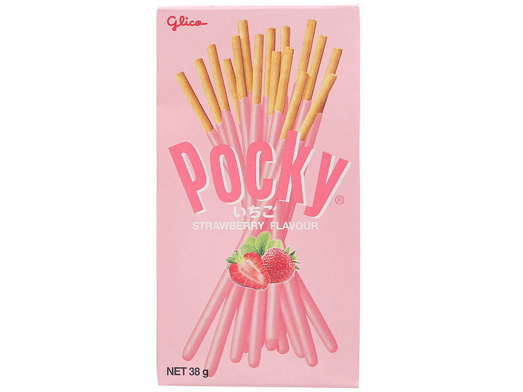Bánh Que Pocky Kem Dâu Strawberry